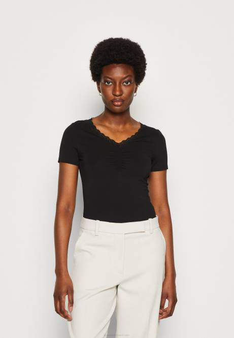 T-Shirt mit Aufdruck schwarz Anna Field V0FT353 Frauen