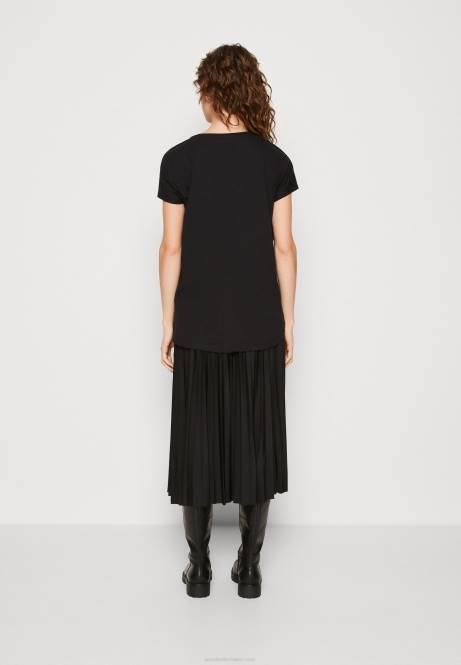 T-Shirt mit Aufdruck schwarz Anna Field V0FT358 Frauen