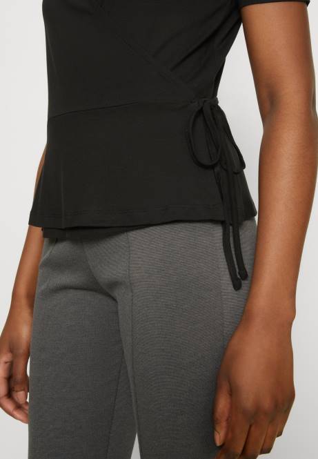 T-Shirt mit Aufdruck schwarz Anna Field V0FT361 Frauen