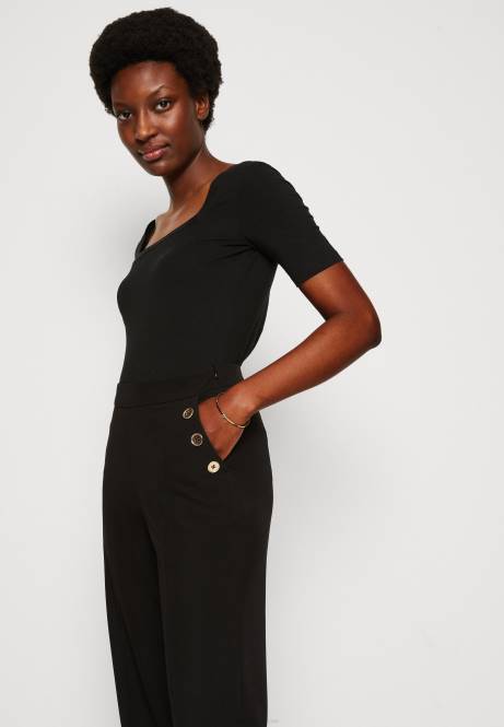 T-Shirt mit Aufdruck schwarz Anna Field V0FT375 Frauen