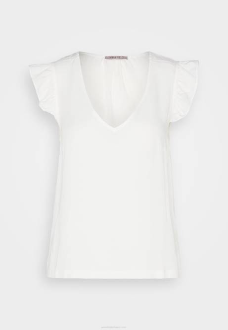 T-Shirt mit Aufdruck weiß Anna Field V0FT265 Frauen