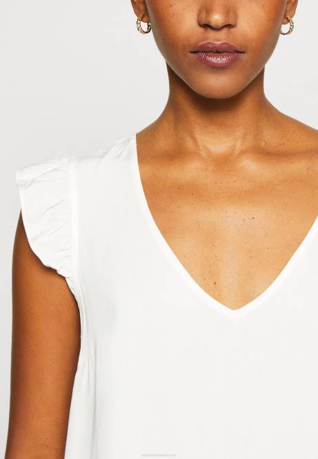 T-Shirt mit Aufdruck weiß Anna Field V0FT265 Frauen