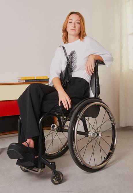 T-Shirt mit Aufdruck weiß Anna Field V0FT371 Frauen