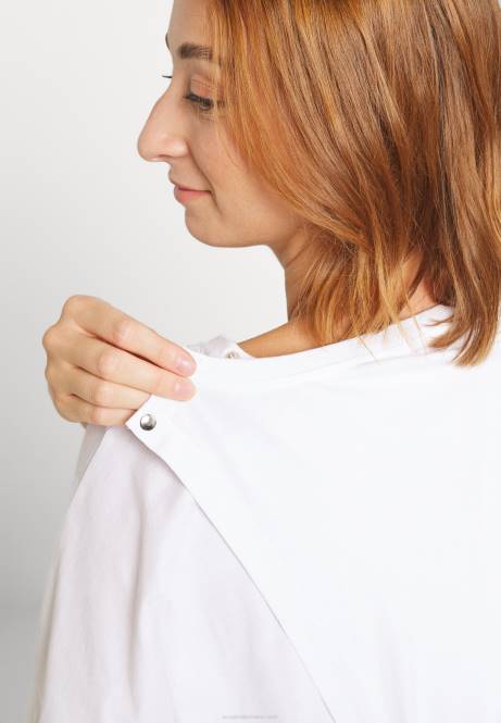 T-Shirt mit Aufdruck weiß Anna Field V0FT371 Frauen