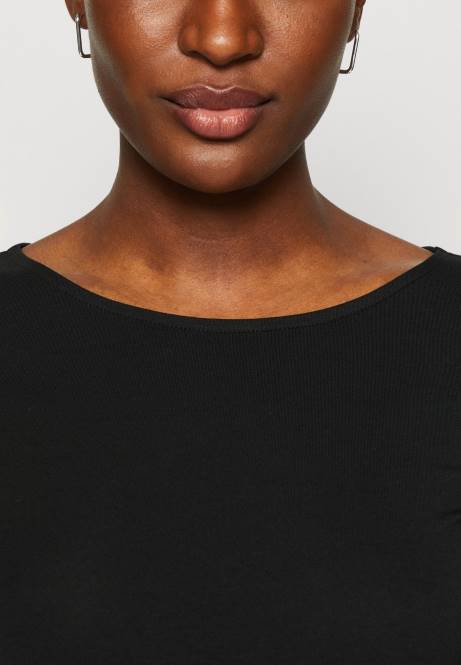 T-Shirt mit Print schwarz/schwarz Anna Field V0FT366 Frauen