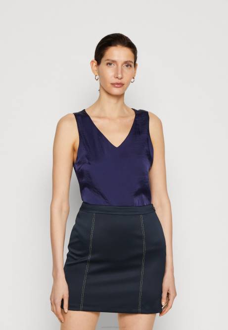 oben blau Anna Field V0FT396 Frauen