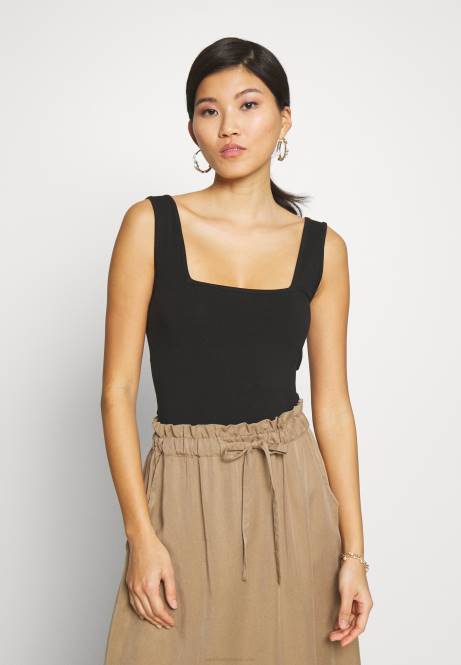 oben schwarz Anna Field V0FT384 Frauen