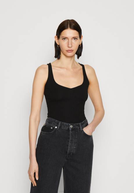 oben schwarz Anna Field V0FT406 Frauen