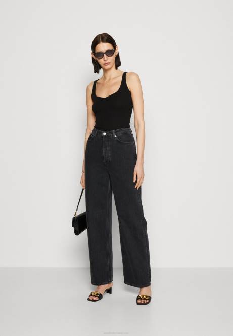 oben schwarz Anna Field V0FT406 Frauen