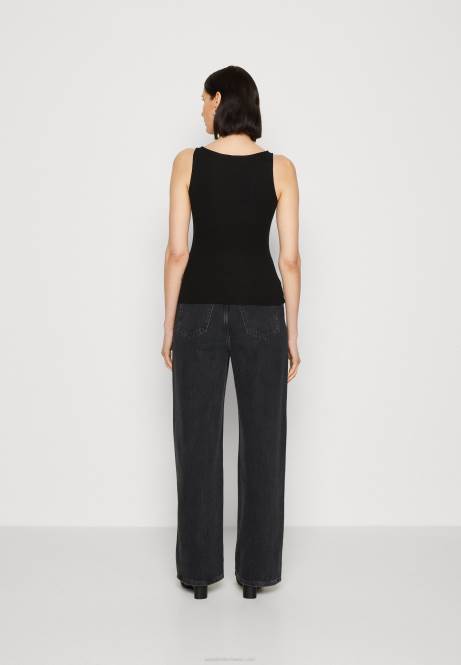 oben schwarz Anna Field V0FT406 Frauen