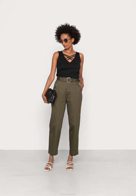 oben schwarz Anna Field V0FT423 Frauen