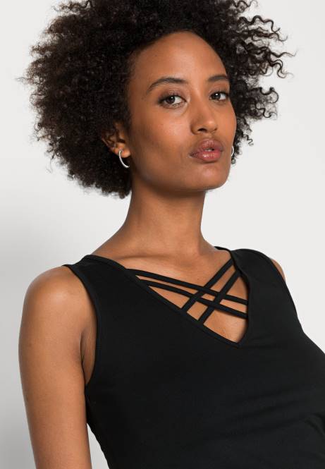 oben schwarz Anna Field V0FT423 Frauen