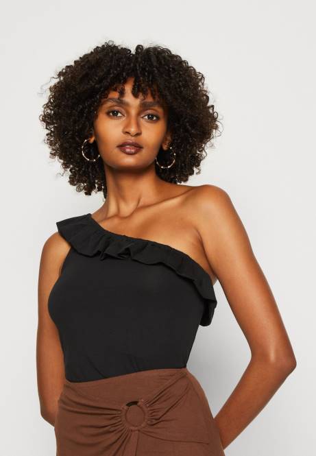 oben schwarz Anna Field V0FT430 Frauen