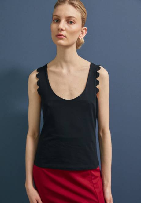 oben schwarz Anna Field V0FT439 Frauen