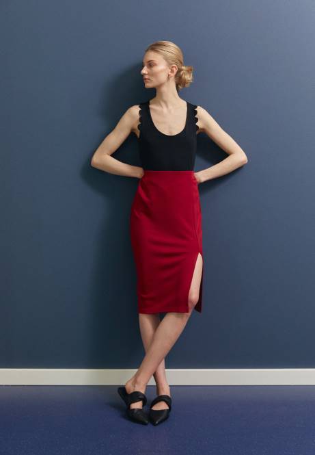 oben schwarz Anna Field V0FT439 Frauen