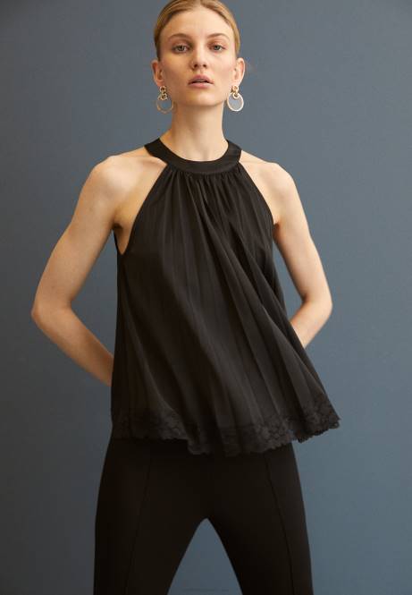 oben schwarz Anna Field V0FT457 Frauen