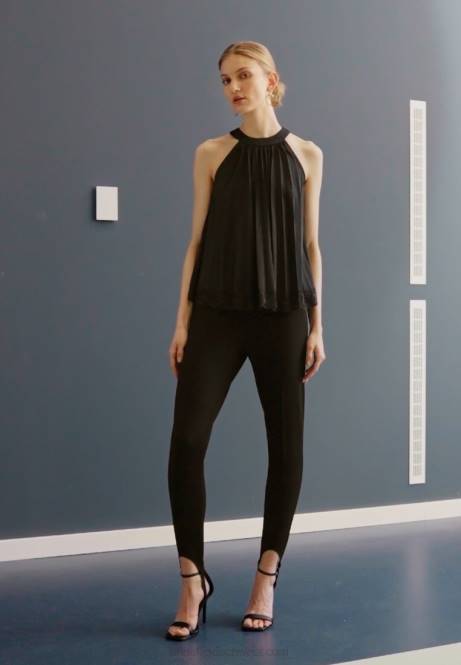 oben schwarz Anna Field V0FT457 Frauen