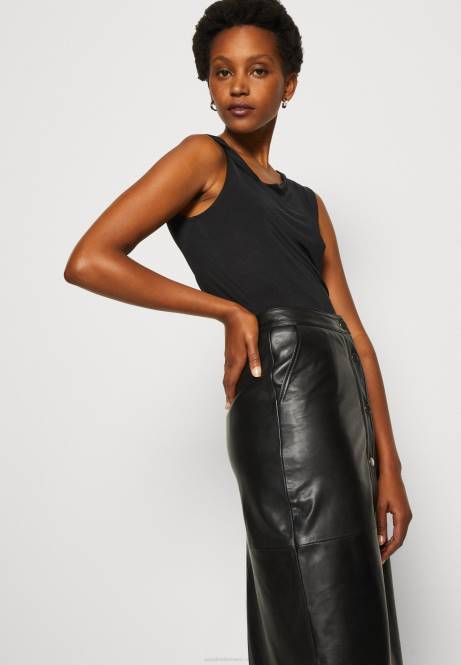 oben schwarz Anna Field V0FT474 Frauen