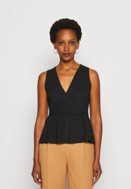 oben schwarz Anna Field V0FT488 Frauen