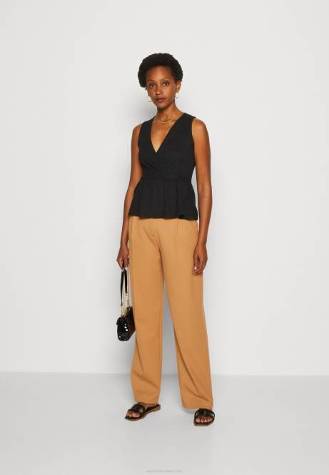 oben schwarz Anna Field V0FT488 Frauen