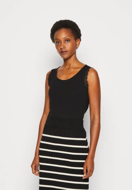 oben schwarz Anna Field V0FT496 Frauen