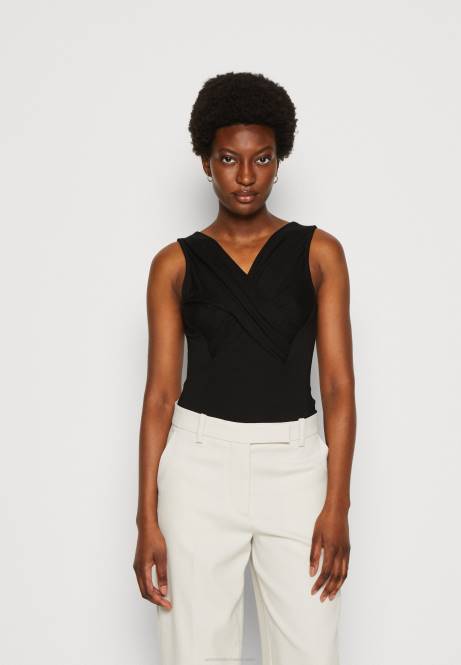 oben schwarz Anna Field V0FT498 Frauen