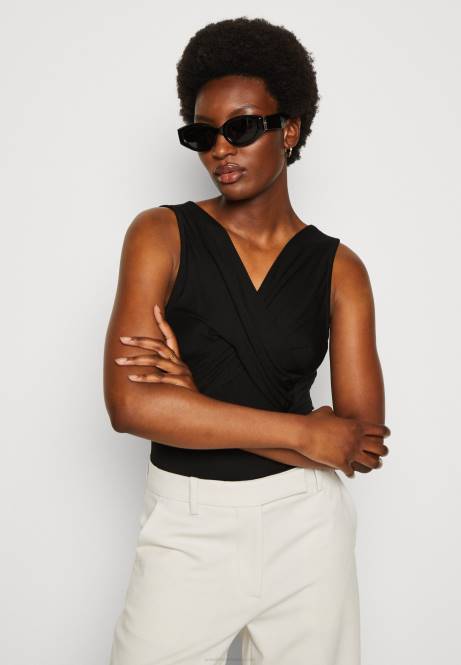 oben schwarz Anna Field V0FT498 Frauen