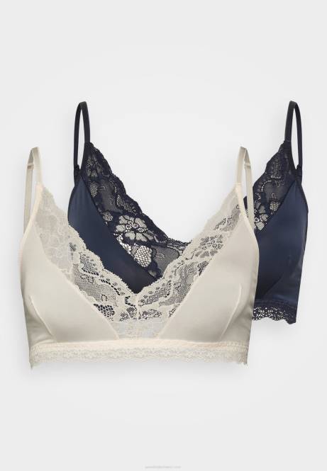 2er-Pack Triangel-BHs rosa/blau Anna Field V0FT939 Frauen