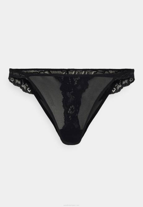 5er-Pack Tangas in Nude/Schwarz Anna Field V0FT1007 Frauen