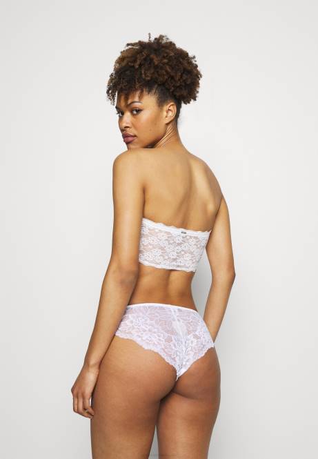 Brasilianischer Slip aus 7-teiliger Baumwolle und Spitze in Rosa/Weiß/Schwarz Anna Field V0FT953 Frauen