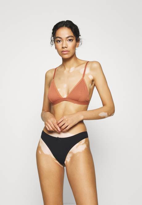 Georgia 7pp Tanga Baumwoll-Tanga schwarz Anna Field V0FT977 Frauen