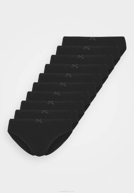 Shannon 10er Pack kurze Slips schwarz Anna Field V0FT959 Frauen