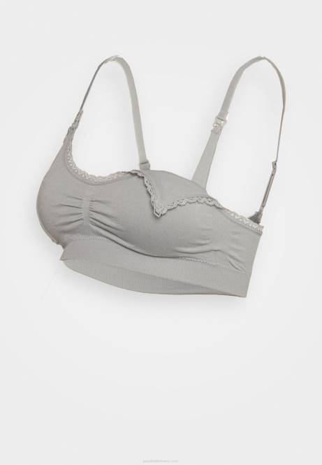 Umstands-Nahtlos-BH 2er-Pack Bustier grau/schwarz Anna Field V0FT952 Frauen