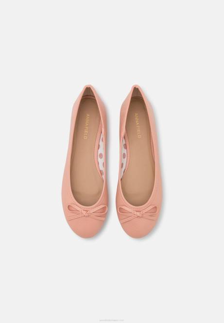 2er-Pack Ballerinas Gold/Rosa Anna Field V0FT2096 Frauen