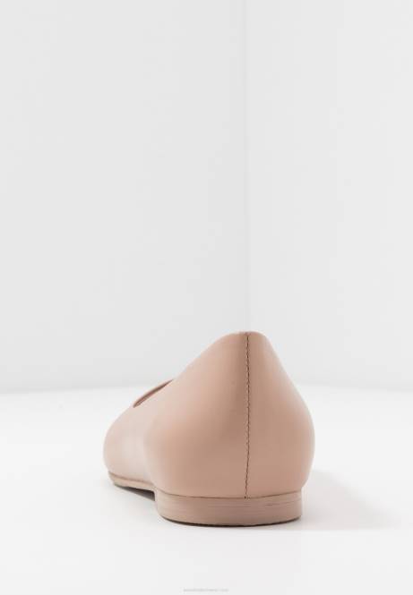 Ballerinas aus Leder in Beige Anna Field V0FT2069 Frauen