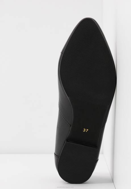 Ballerinas aus Leder in Schwarz Anna Field V0FT2090 Frauen