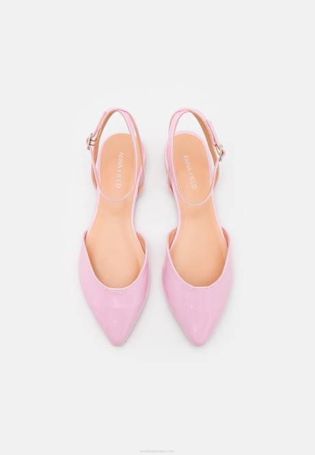 Ballerinas mit Knöchelriemen in Rosa Anna Field V0FT2177 Frauen