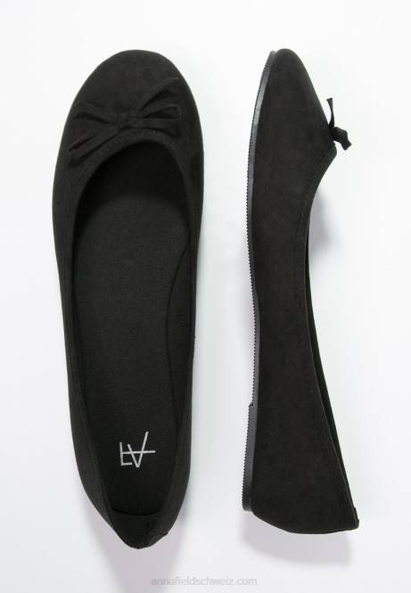 Ballerinas schwarz Anna Field V0FT2076 Frauen