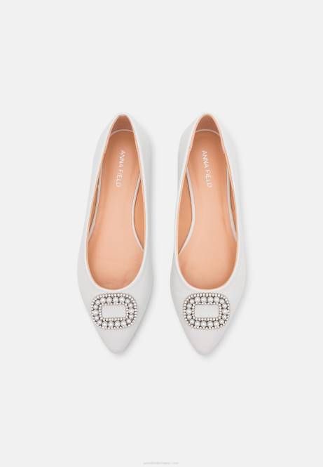 Ballerinas weiß Anna Field V0FT2098 Frauen