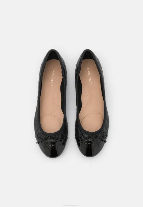 Komfort-Ballerinas in Schwarz Anna Field V0FT2126 Frauen