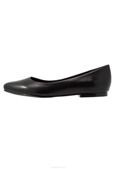Lederballerinas schwarz Anna Field V0FT2077 Frauen