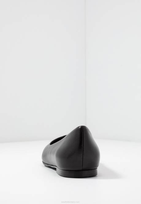 Lederballerinas schwarz Anna Field V0FT2077 Frauen