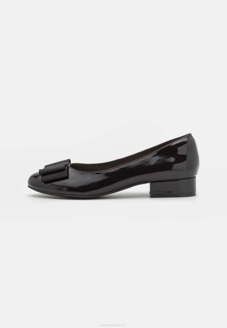 Lederballerinas schwarz Anna Field V0FT2112 Frauen