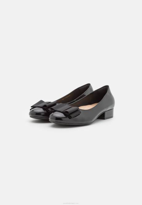 Lederballerinas schwarz Anna Field V0FT2112 Frauen