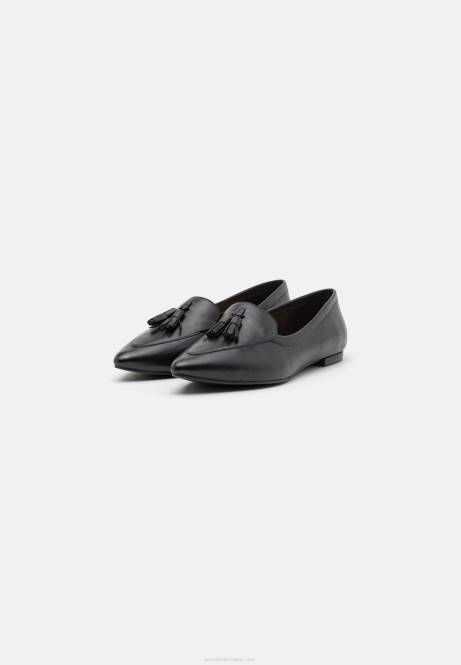 Lederballerinas schwarz Anna Field V0FT2151 Frauen