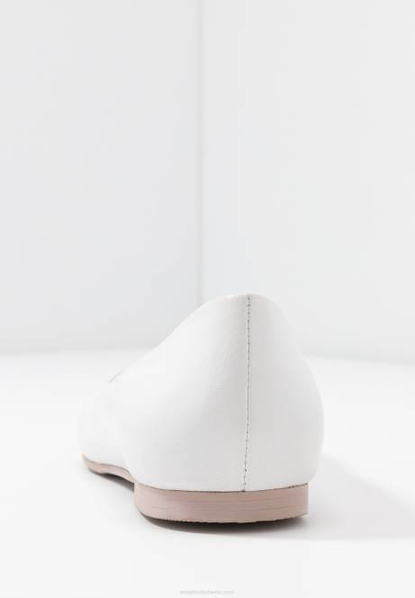 Lederballerinas weiß Anna Field V0FT2072 Frauen