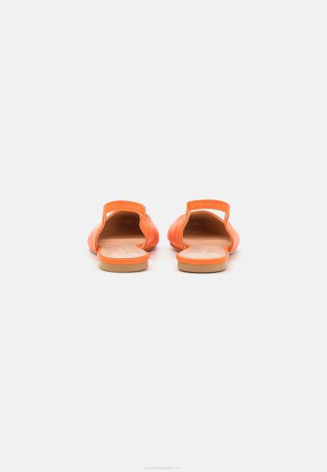 Slingback-Ballerinas Orange Anna Field V0FT2184 Frauen