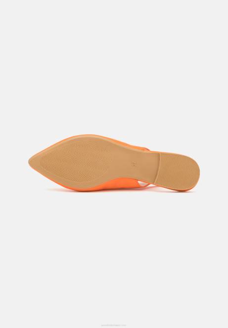 Slingback-Ballerinas Orange Anna Field V0FT2184 Frauen