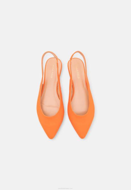 Slingback-Ballerinas Orange Anna Field V0FT2184 Frauen