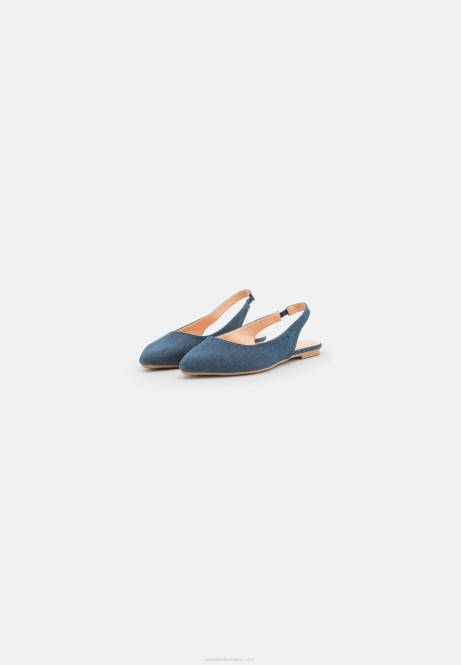 Slingback-Ballerinas blau Anna Field V0FT2183 Frauen